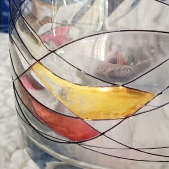 Art Deco Whiskey Decanter Glass Vintage - Picture 8 of 12